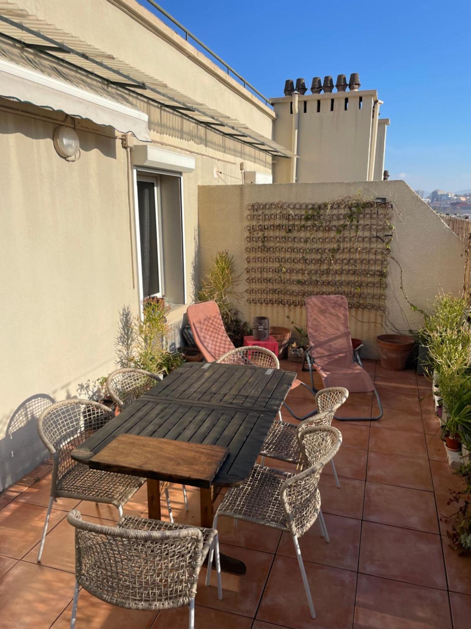 4 Personnes Appart 60 M2 Terrasse 35M2 Sejour Sud 2 Vraies Chambres Gare Saint-Charles Universite مارسيليا المظهر الخارجي الصورة