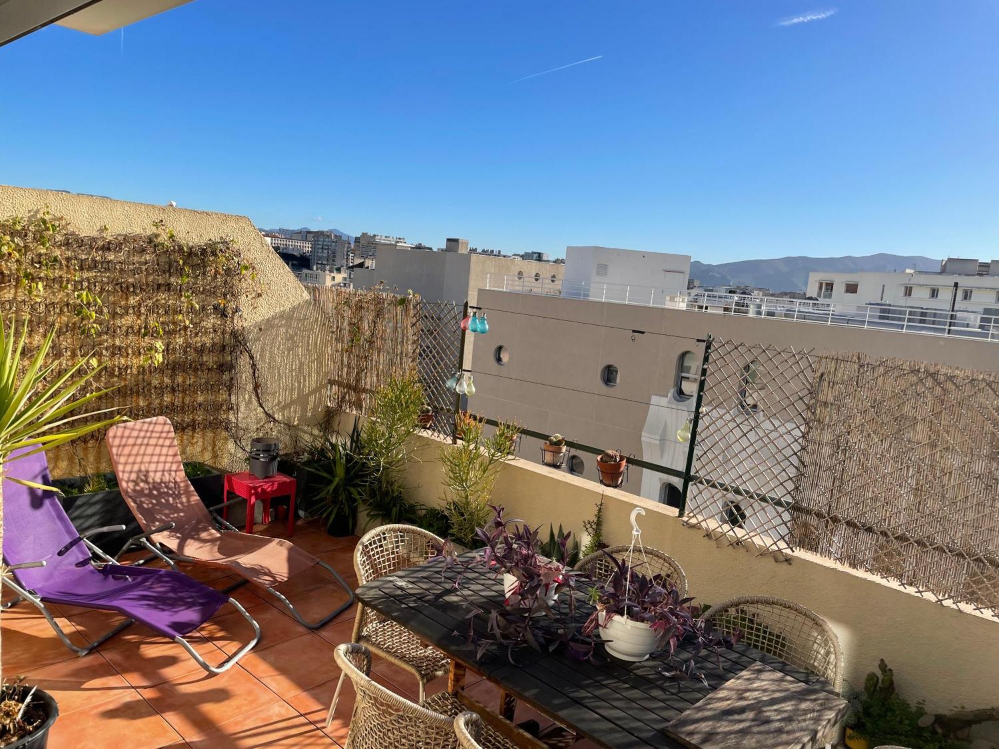 4 Personnes Appart 60 M2 Terrasse 35M2 Sejour Sud 2 Vraies Chambres Gare Saint-Charles Universite مارسيليا المظهر الخارجي الصورة